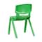 Flash Furniture Green Plastic Stackable School Chair with 13.25" Seat Height, PK2 2-YU-YCX-004-GREEN-GG - alternate 2